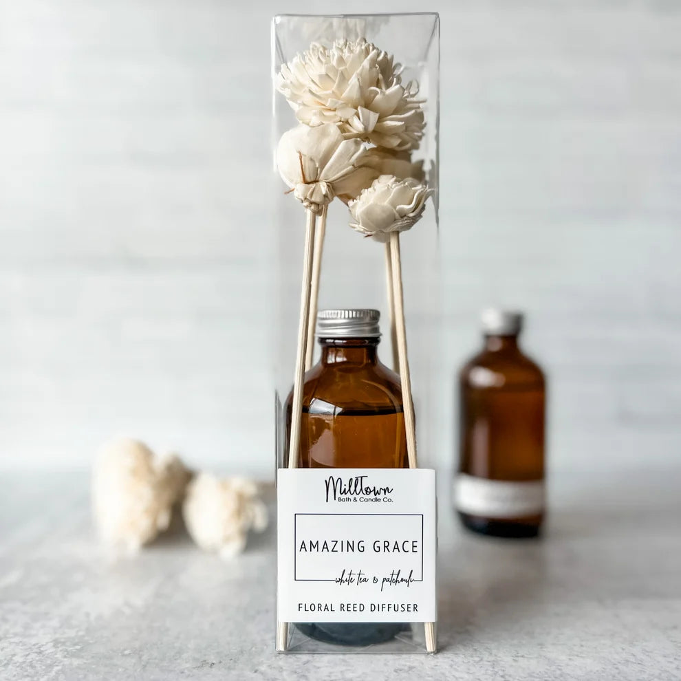 MILLTOWN FLORAL REED DIFFUSER
