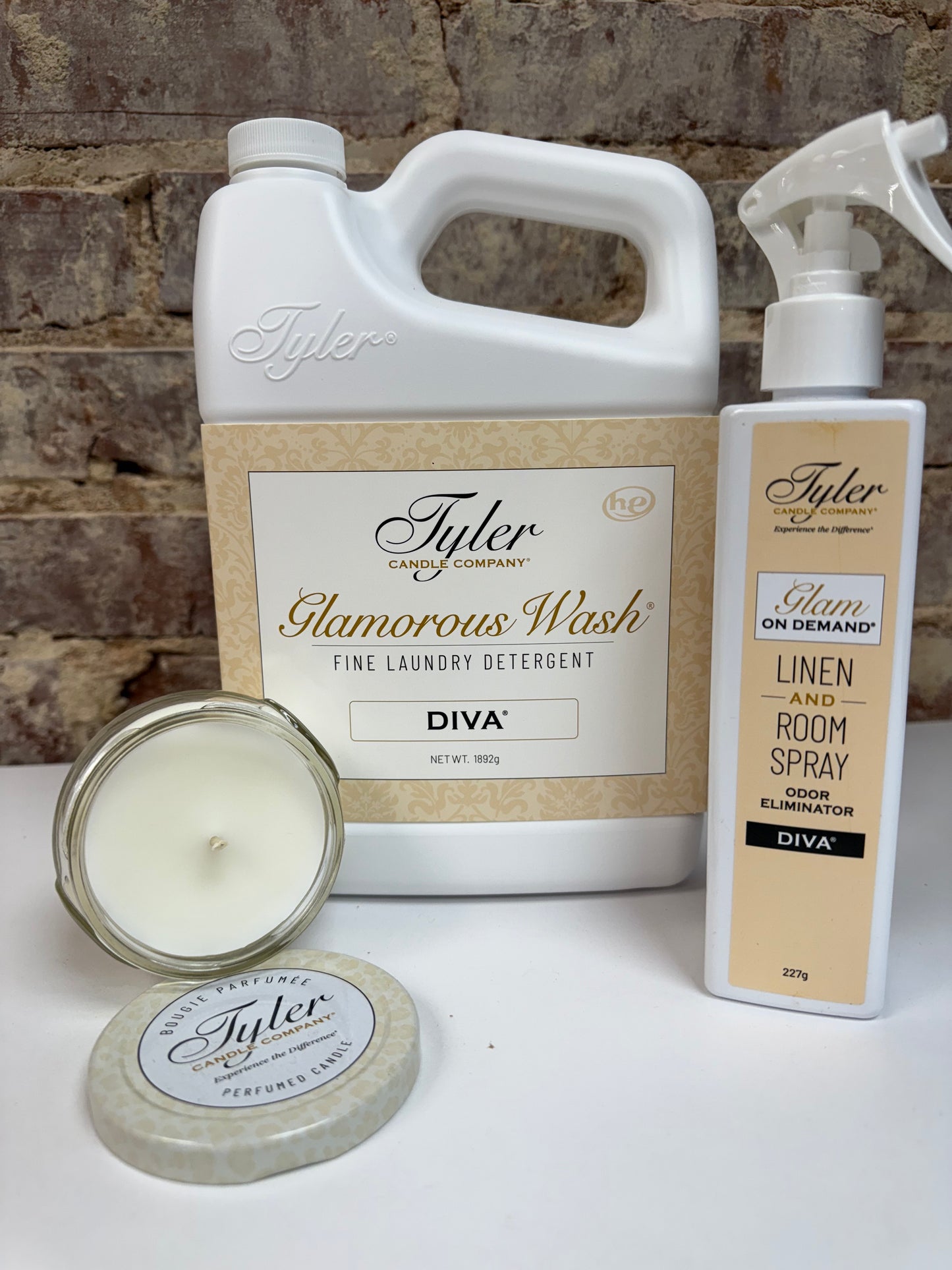 The Glam Trio- Tyler Candle Company Laundry Wash Bundle
