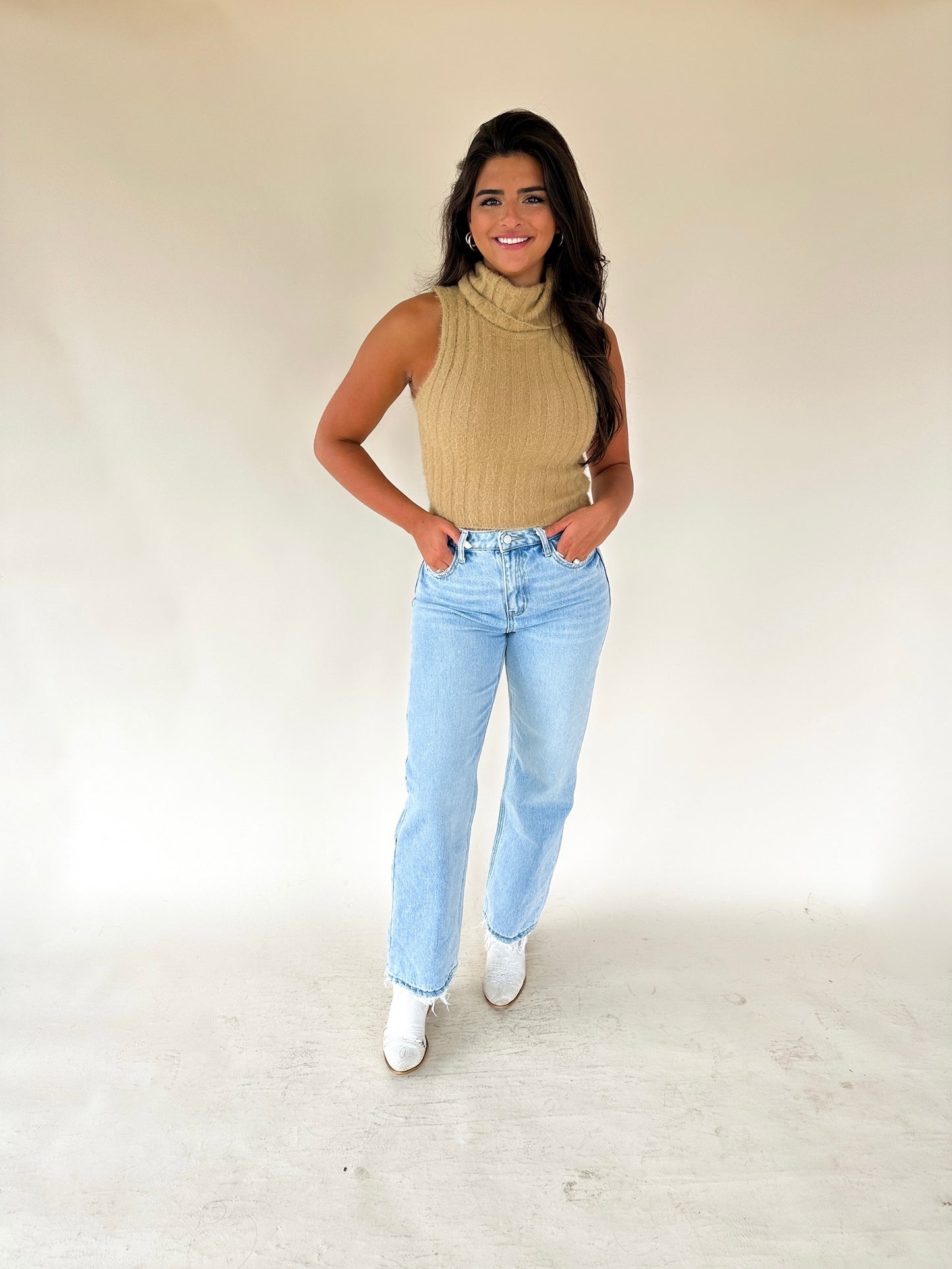 Valentina Turtle Neck Sweater Top