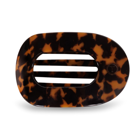 TELETIES FLAT ROUND HAIR CLIP