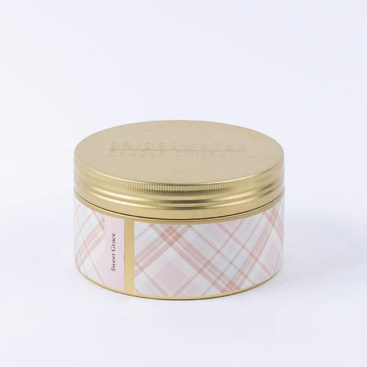 SWEET GRACE 3 WICK TIN CANDLE